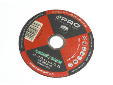 Zdjęcie: Tarcza do kamienia 41-125 x 1.0 x 22.23  PRO FACHMAYER