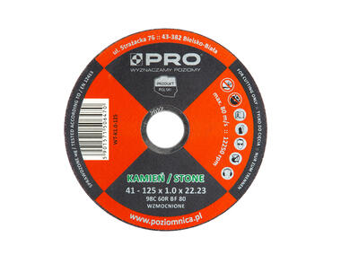 Zdjęcie: Tarcza do kamienia 41-125 x 1.0 x 22.23  PRO FACHMAYER