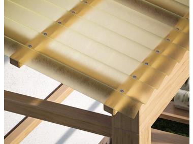 Zdjęcie: Płyta falista 76x18 mm poliester przezroczysty w rolce 250x3000 mm SCALA