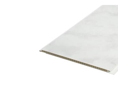 Zdjęcie: Boazeria PVC panel 25 cm - 2,7 m Marmur Grei biały CEZAR