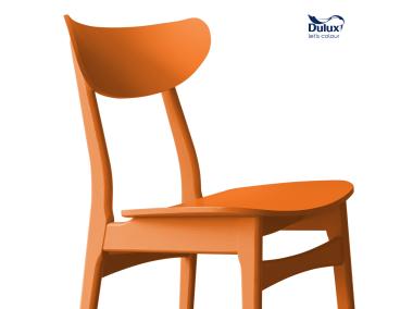 Zdjęcie: Farba do drewna, metalu i PCV Rapidry 0,4 L pomarańczowy DULUX