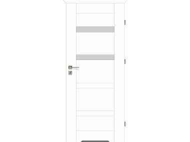 Zdjęcie: Drzwi wewnętrzne FF Prix 30, 80 cm prawe białe VOSTER