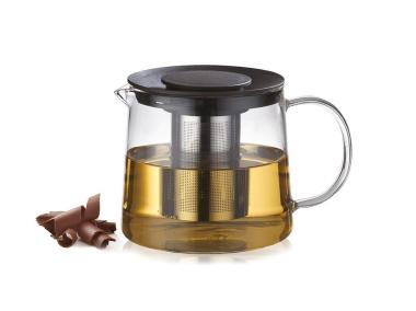 Zdjęcie: Dzbanek z zaparzaczem Baron 1,5 L czarny FLORINA