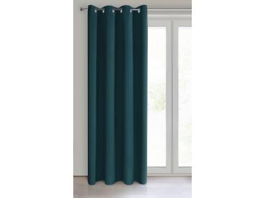 Zdjęcie: Zasłona gotowa Logan 135x250 cm petrol EUROFIRANY