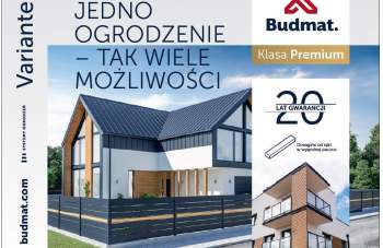 BUDMAT - Jedno ogrodzenie - tak wiele możliwości