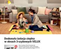 VELUX - Doskonala izoalcja cieplna w oknach 3-szybowych