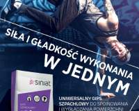 SINIAT - siła i gładkość wykonania w jednym