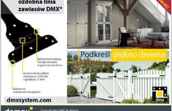 DOMAX - zawiasy ozdobne