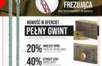 Nowa końcówka frezująca wkrętów do konstrukcji drewnianych 