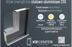 KR CENTER - Drzwi zewnętrzne stalowo-aluminiowe STA