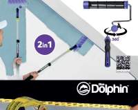 Blue Dolphin - Wałek malarski i taśma do odcinanania kolorów