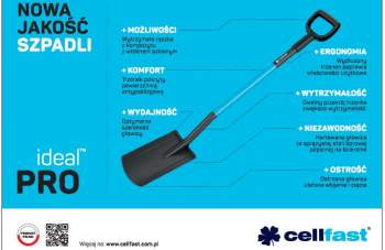 CELLFAST - Nowa jakość szpadli
