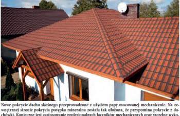 Jak przeprowadzić remont starego pokrycia papowego dachu?