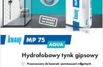 KNAUF - Hybrydowy tynk gipsowy MP75 AQUA