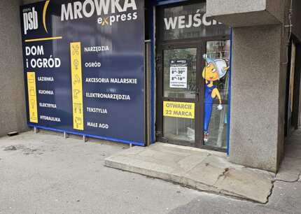 Ruszył sklep PSB Mrówka Express w Warszawie