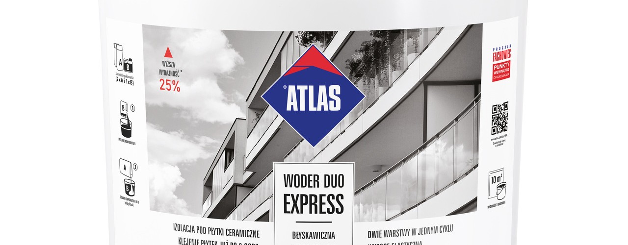 Artykuł: Błyskawiczna hydroizolacja ATLAS WODER DUO EXPRESS